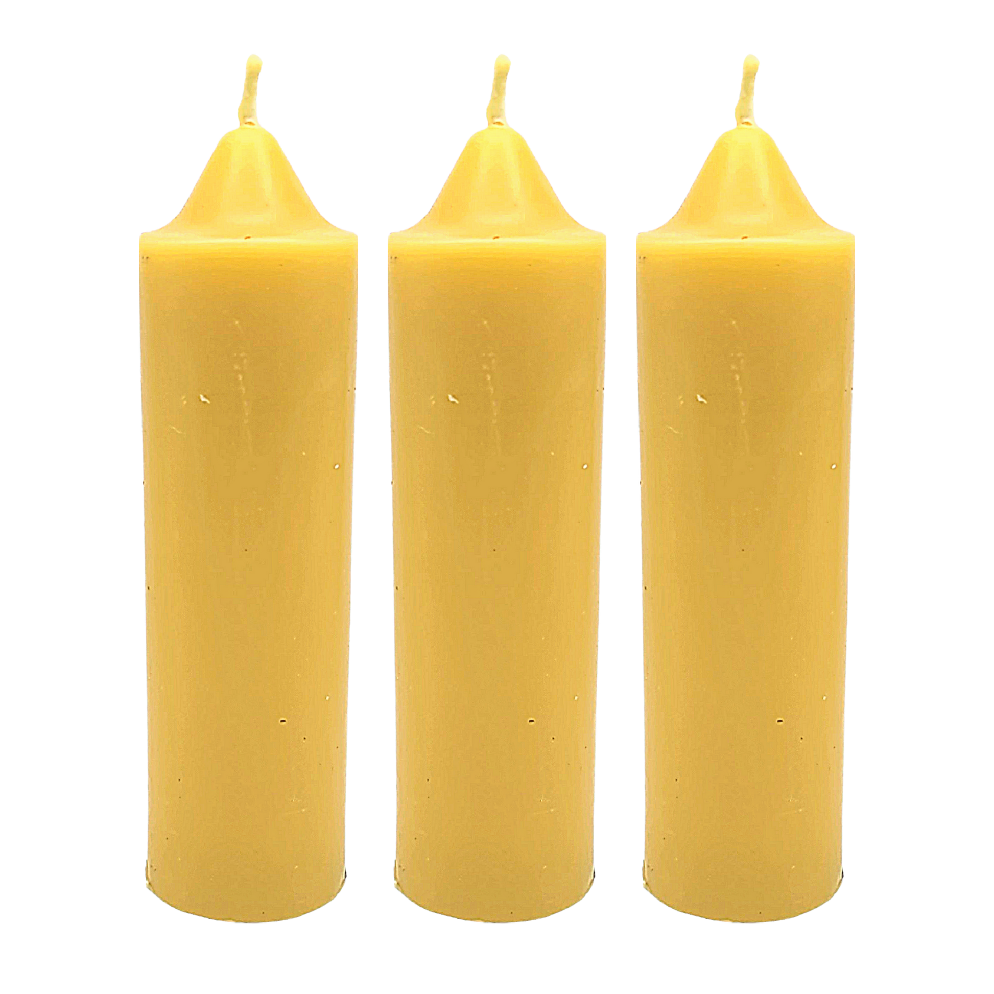 3 Emergency Beeswax Candles