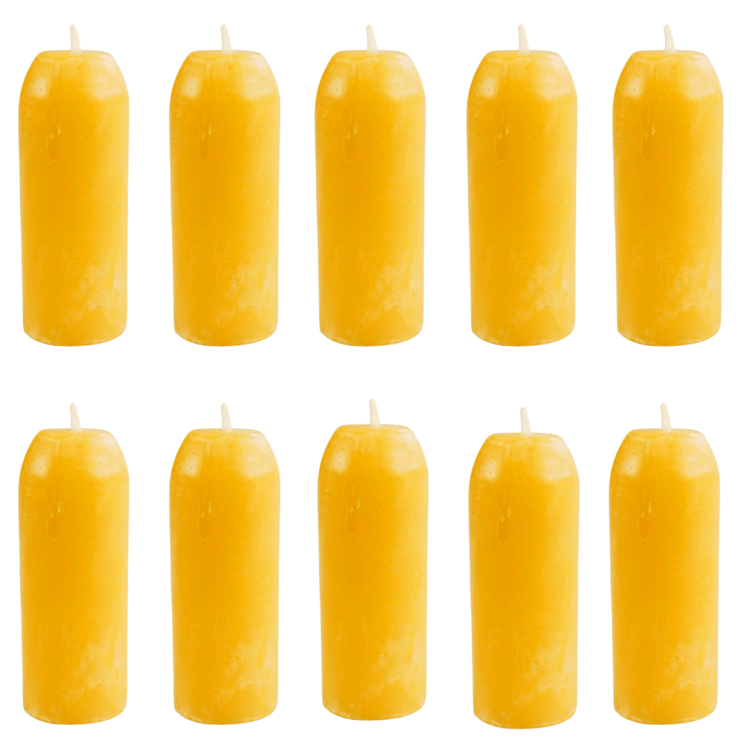 10 UCO Beeswax Candles