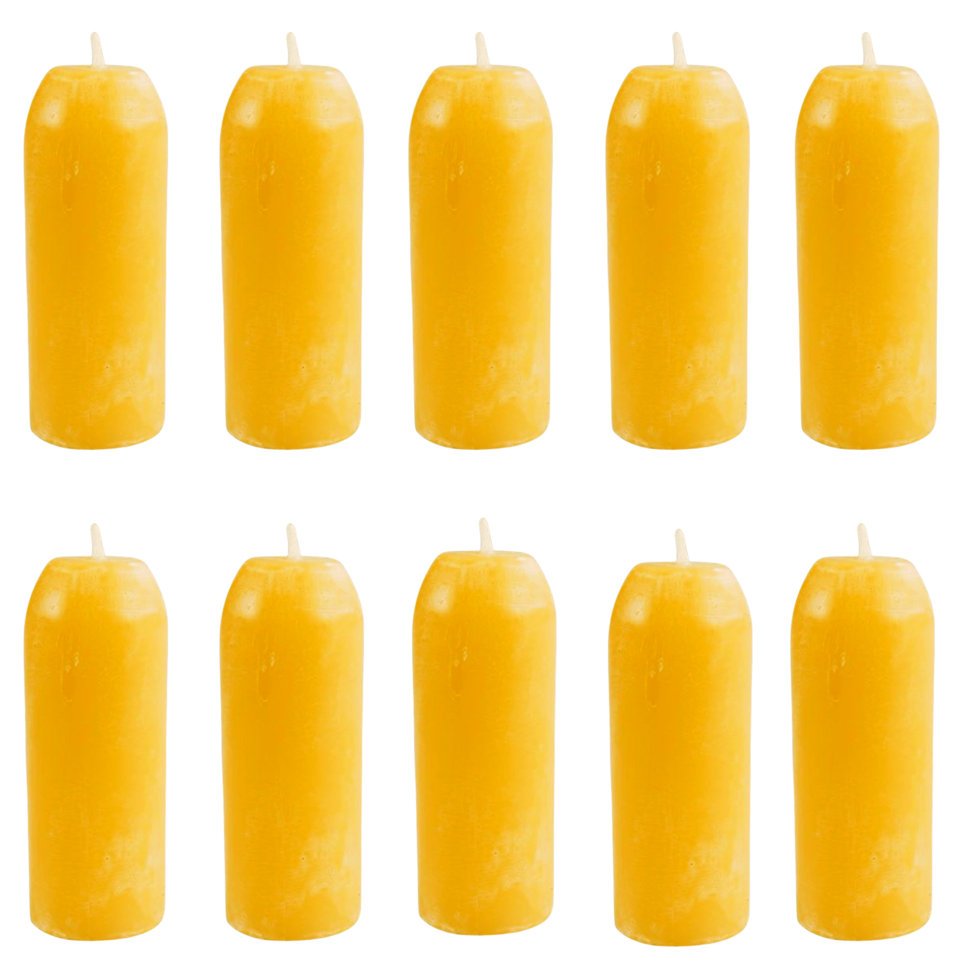 10 UCO Beeswax Candles