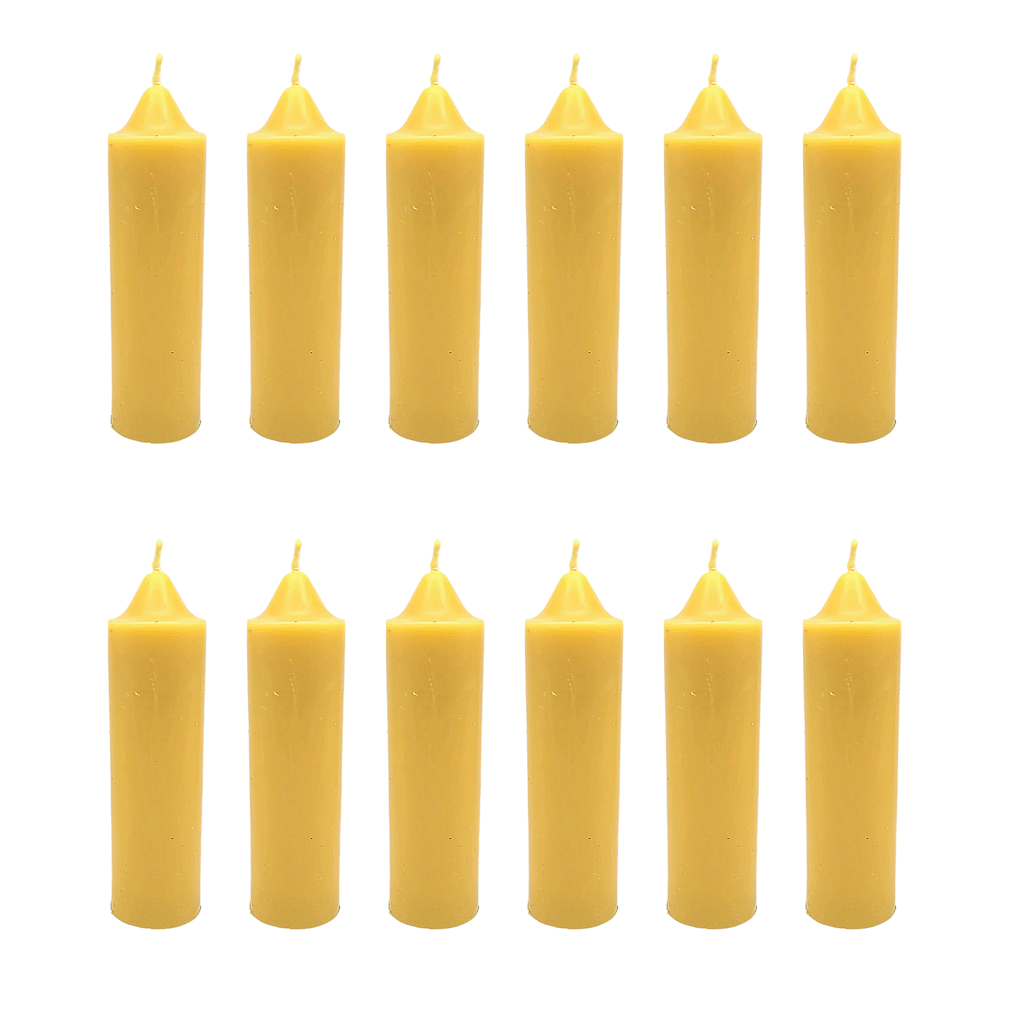 12 Emergency Beeswax Candles