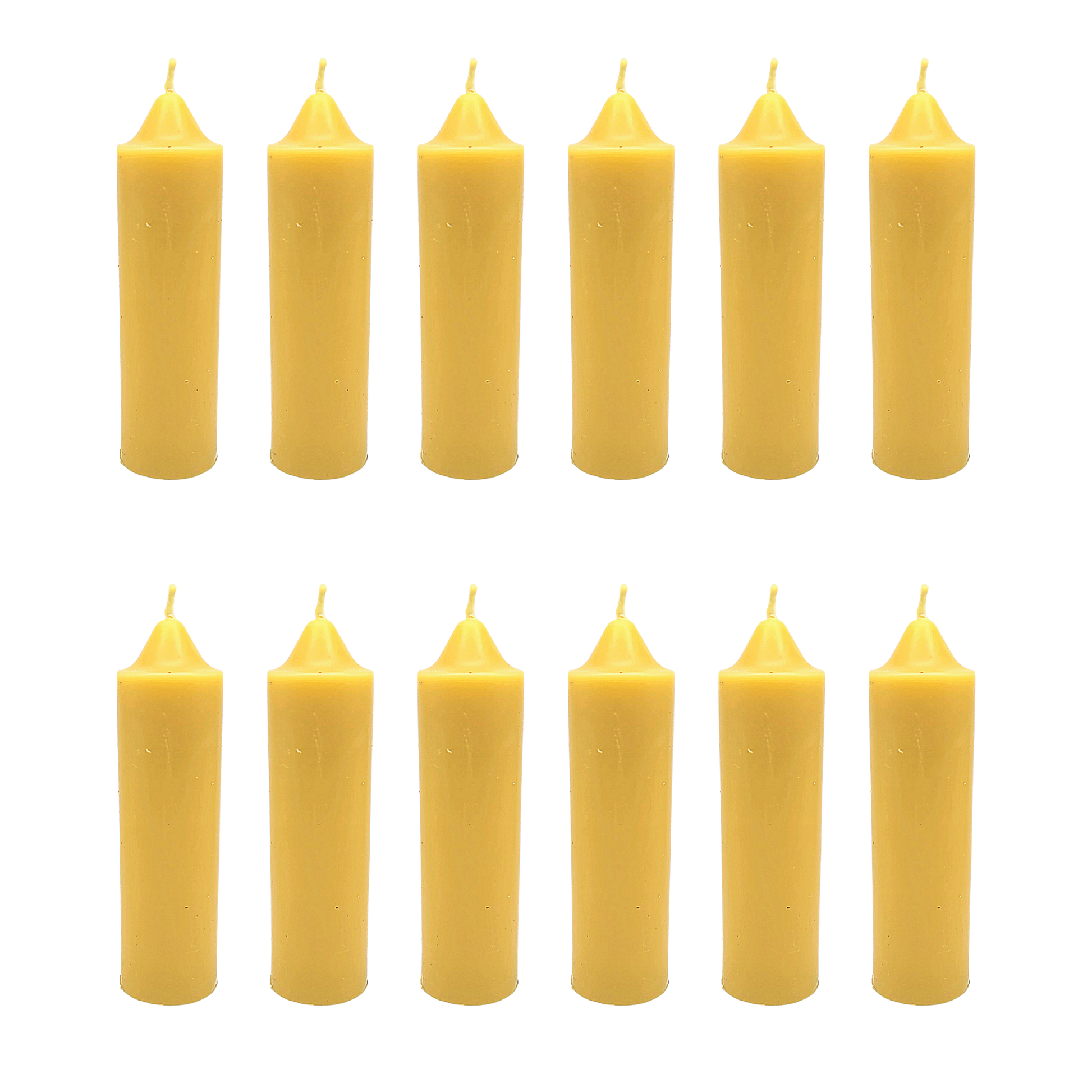 12 Emergency Beeswax Candles
