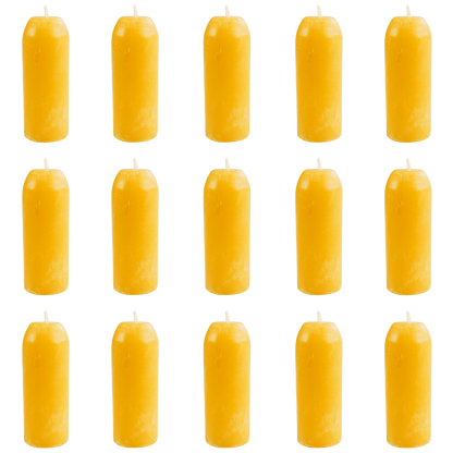 15 UCO Beeswax Candles