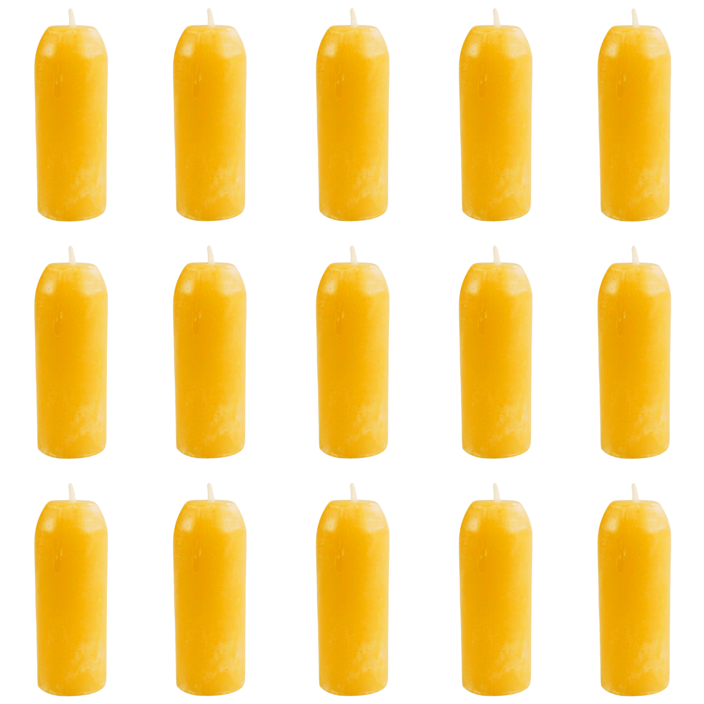 15 UCO Beeswax Candles